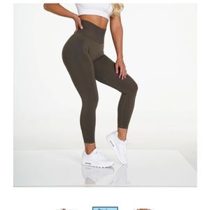 NVGTN Olive Seamless Leggings